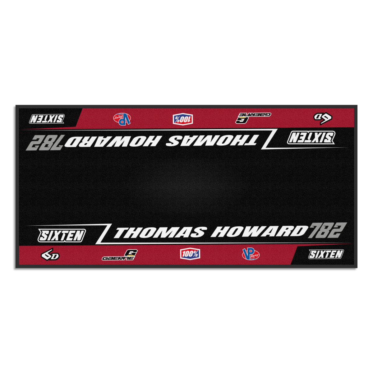 Personalisierte Gas Gas-Matte Motorrad, Quad, Motorsport