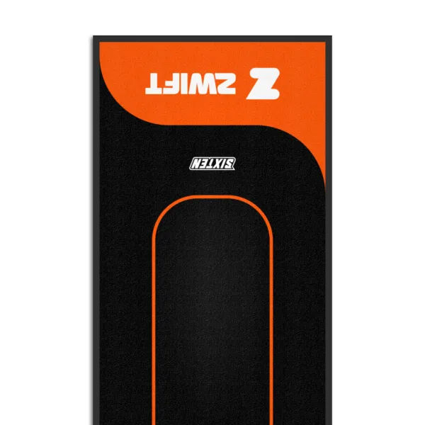 Fietstrainer mat Fiets Zwift Wave 65x180