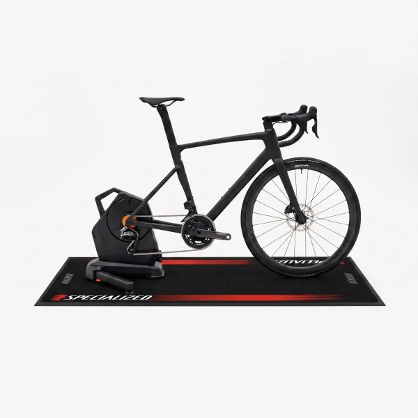 Alfombra para Rodillos de Entrenamiento Bicicleta Specialized Classic 65x180