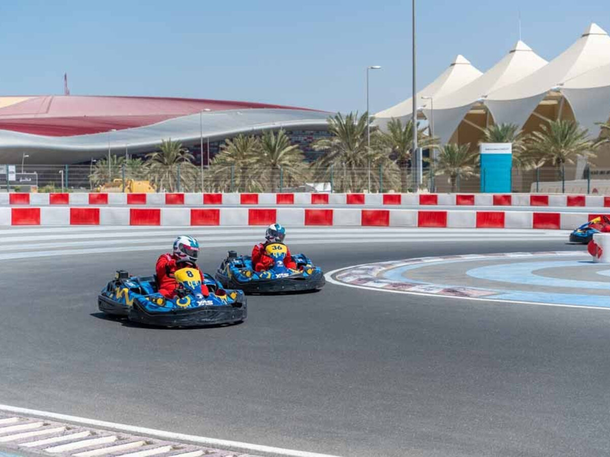 Absorbierende Bodenmatte Karting